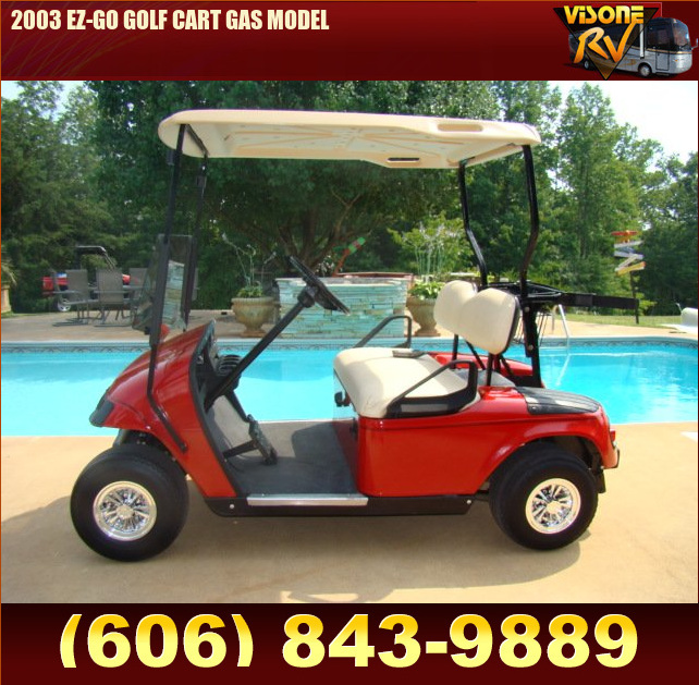 Salvage RV Parts 2003 EZGO GOLF CART GAS MODEL ATV UTVs Boats Golf
