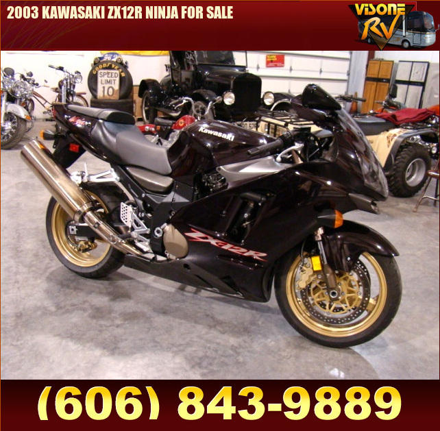 Salvage RV Parts 2003 KAWASAKI ZX12R NINJA FOR SALE ATV UTVs