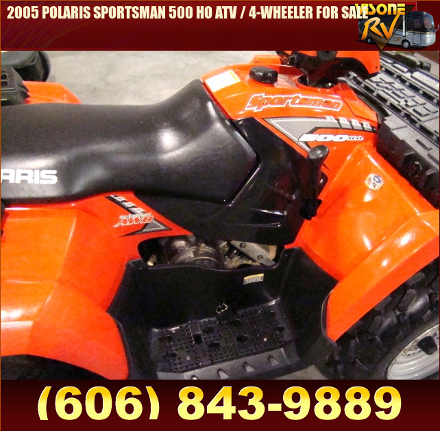 Salvage RV Parts 2005 POLARIS SPORTSMAN 500 HO ATV / 4WHEELER FOR SALE ATV UTVs Boats Golf