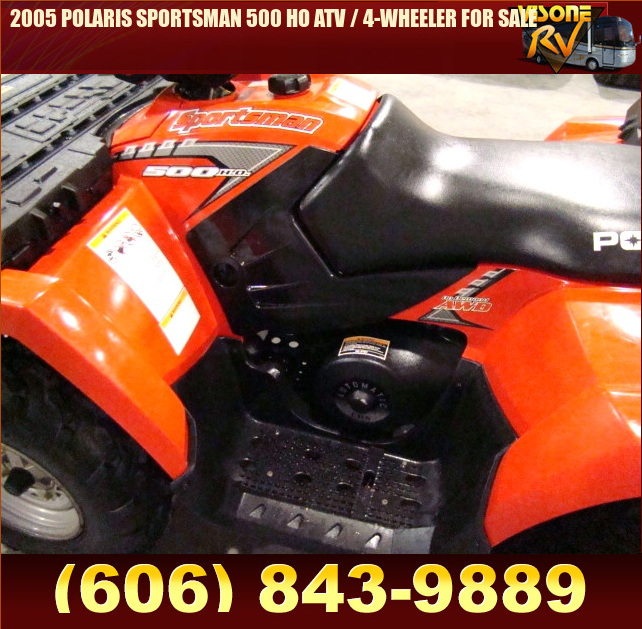 Salvage RV Parts 2005 POLARIS SPORTSMAN 500 HO ATV / 4WHEELER FOR SALE ATV UTVs Boats Golf