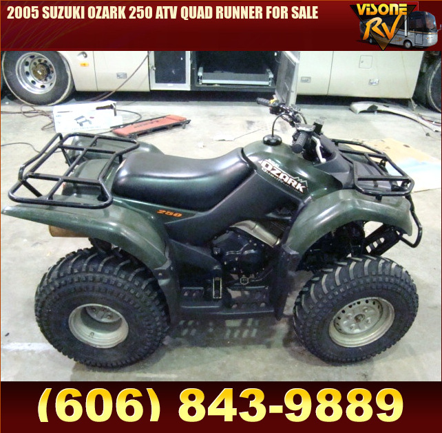 Used RV Parts 2005 SUZUKI OZARK 250 ATV QUAD RUNNER FOR SALE ATV UTVs
