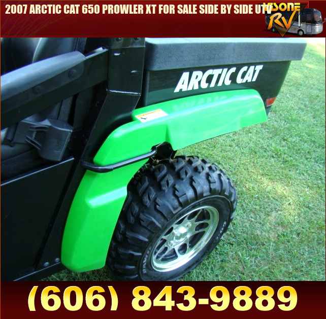 2007 ARCTIC CAT PROWLER 650 FOR SALE intelligence overview