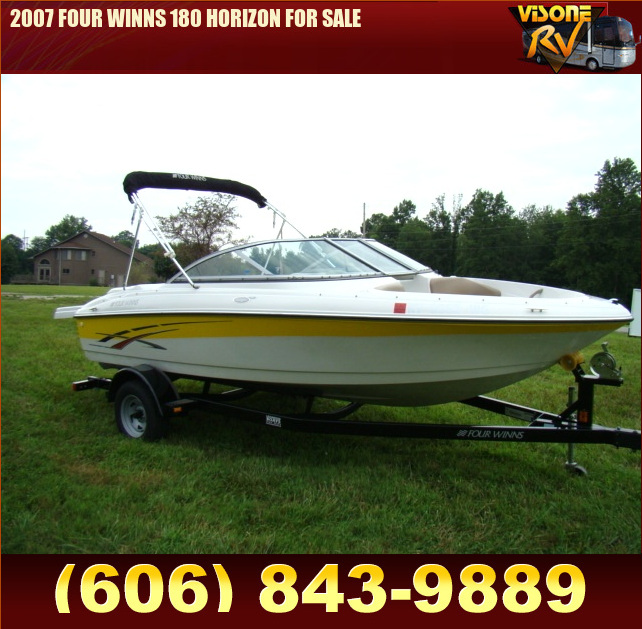 Used Rv Parts 2007 Four Winns 180 Horizon For Sale Atv Utvs Boats Golf Carts And Motorcycles Used Boats For Sale