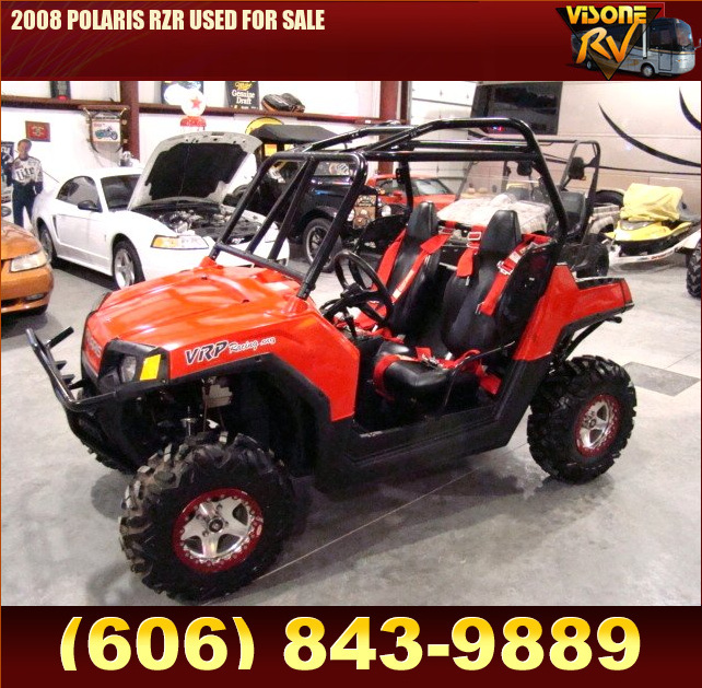 Salvage RV Parts 2008 POLARIS RZR USED FOR SALE ATV UTVs Boats Golf