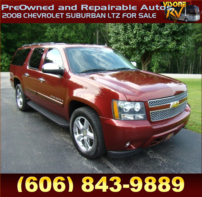 Used RV Parts 2008 CHEVROLET SUBURBAN LTZ FOR SALE PreOwned and