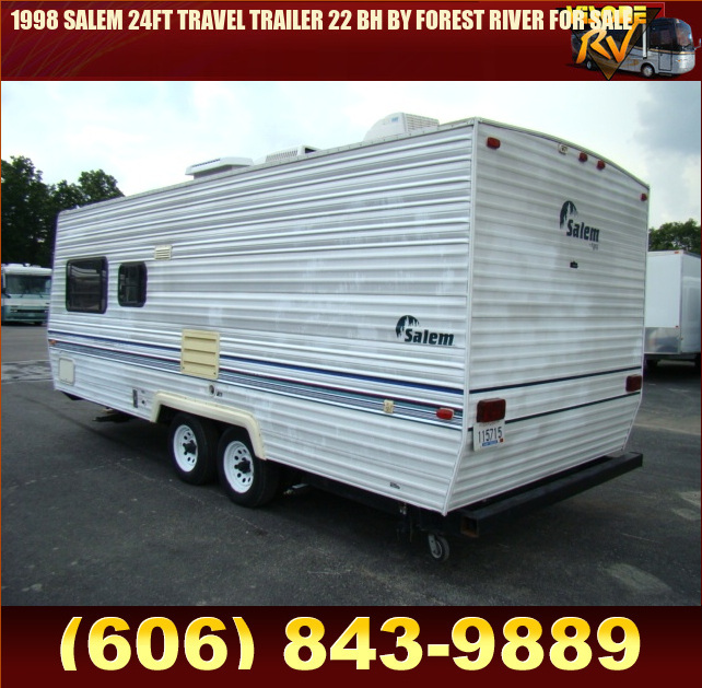 Salvage RV Parts 1998 SALEM 24FT TRAVEL TRAILER 22 BH BY FOREST RIVER