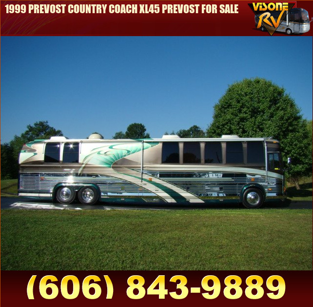 Salvage RV Parts 1999 PREVOST COUNTRY COACH XL45 PREVOST FOR SALE RVs