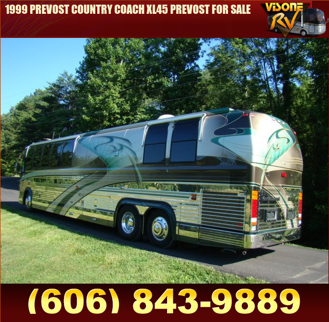 Salvage RV Parts 1999 PREVOST COUNTRY COACH XL45 PREVOST FOR SALE RVs