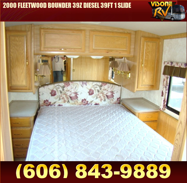 Salvage RV Parts 2000 FLEETWOOD BOUNDER 39Z DIESEL 39FT 1 SLIDE RVs Campers Motorhomes Sales