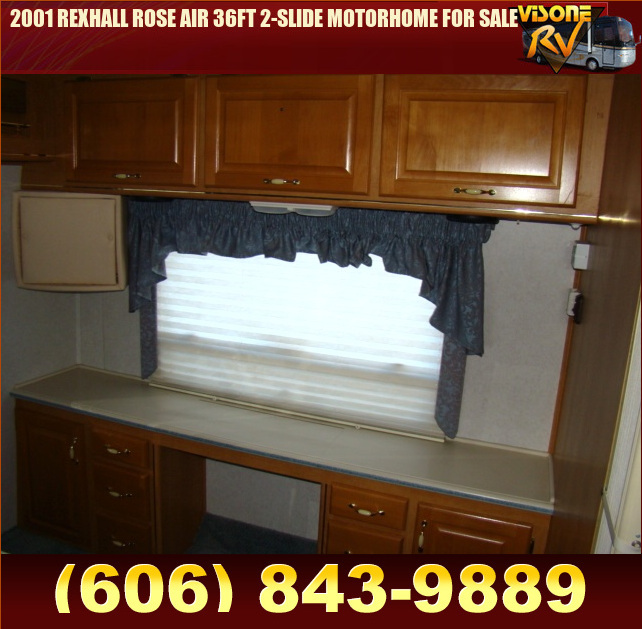 Used RV Parts 2001 REXHALL ROSE AIR 36FT 2SLIDE MOTORHOME FOR SALE RVs
