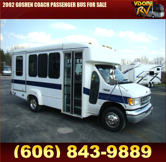 Salvage RV Parts 2002 GOSHEN COACH PASSENGER BUS FOR SALE RVs Campers Motorhomes Sales Rentals