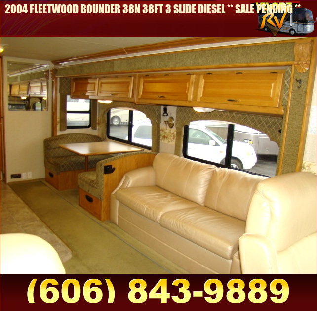 Used RV Parts 2004 FLEETWOOD BOUNDER 38N 38FT 3 SLIDE DIESEL ** SALE PENDING ** RVs Campers