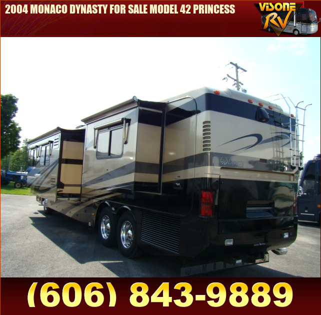 Salvage RV Parts 2004 MONACO DYNASTY FOR SALE MODEL 42 PRINCESS RVs