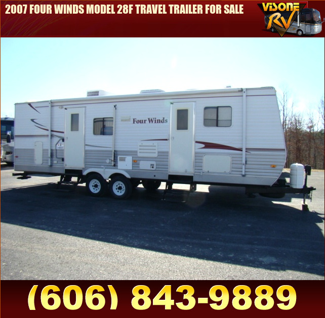 Salvage RV Parts 2007 FOUR WINDS MODEL 28F TRAVEL TRAILER FOR SALE RVs Campers Motorhomes Sales
