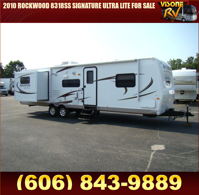 Used RV Parts 2010 ROCKWOOD 8318SS SIGNATURE ULTRA LITE FOR SALE RVs ...