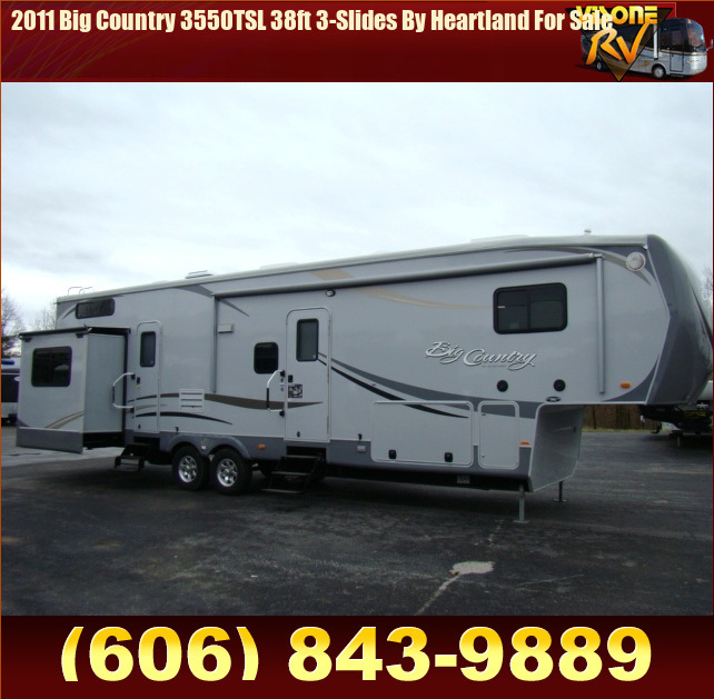 Salvage RV Parts 2011 Big Country 3550TSL 38ft 3Slides By Heartland