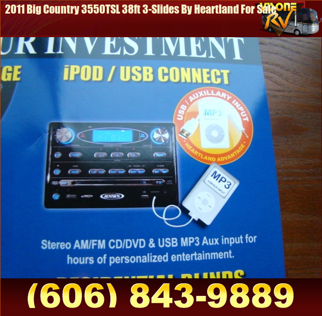 Salvage RV Parts 2011 Big Country 3550TSL 38ft 3Slides By Heartland