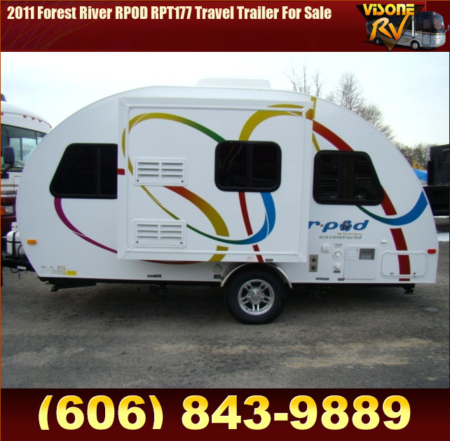 Salvage RV Parts 2011 Forest River RPOD RPT177 Travel Trailer For Sale ...