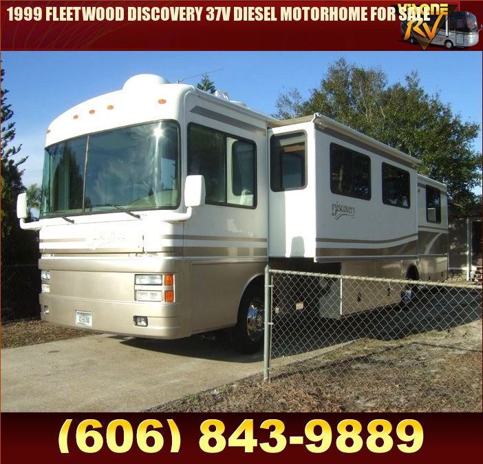 Salvage RV Parts 1999 FLEETWOOD DISCOVERY 37V DIESEL MOTORHOME FOR SALE