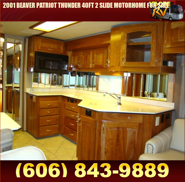 Salvage RV Parts 2001 BEAVER PATRIOT THUNDER 40FT 2 SLIDE MOTORHOME FOR ...