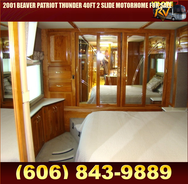 Used RV Parts 2001 BEAVER PATRIOT THUNDER 40FT 2 SLIDE MOTORHOME FOR ...