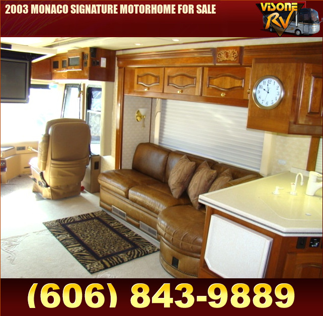 Salvage RV Parts 2003 MONACO SIGNATURE MOTORHOME FOR SALE RVs Campers