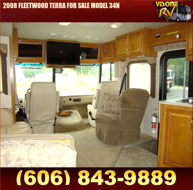 Salvage RV Parts 2008 FLEETWOOD TERRA FOR SALE MODEL 34N RVs Campers