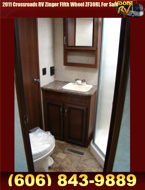 Salvage RV Parts 2011 Crossroads RV Zinger Fifth Wheel ZF30RL For Sale