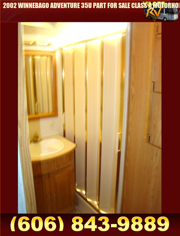 Salvage RV Parts 2002 WINNEBAGO ADVENTURE 35U PART FOR SALE CLASS A MOTORHOME SALVAGE PARTS Used