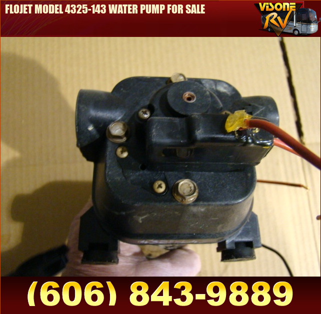 Salvage RV Parts FLOJET MODEL 4325143 WATER PUMP FOR SALE Used RV