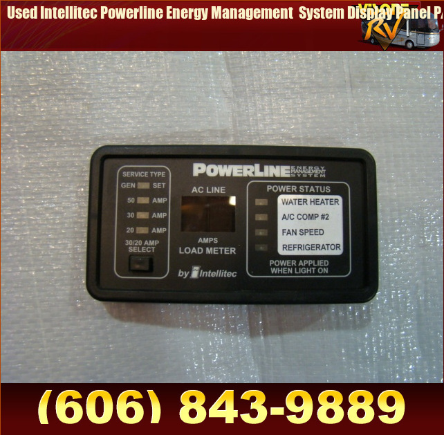 Salvage RV Parts Used Intellitec Powerline Energy Management System