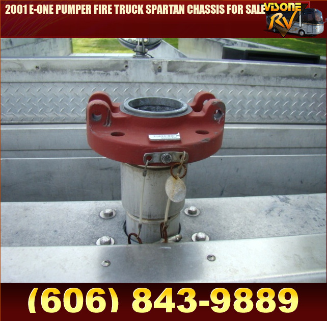 Salvage RV Parts 2001 EONE PUMPER FIRE TRUCK SPARTAN CHASSIS FOR SALE
