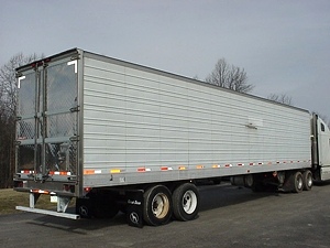 1994 UTILITY 48FT REFER TRAILER THERMO KING REFRIGERATION UNIT