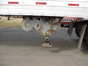 1994 UTILITY 48FT REFER TRAILER THERMO KING REFRIGERATION UNIT