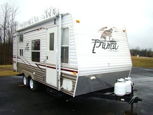 2007 PUMA 19FT USED TRAVEL TRAILER BY PALOMINO FOR SALE