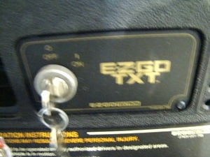 2003 EZ-GO TXT GAS GOLF CART FOR SALE