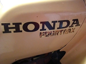 1998 HONDA 300 FOURTRAX ATV / 4-WHEELER 4X4 FOR SALE
