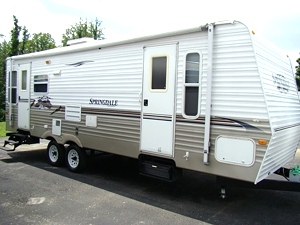 2007 KEYSTONE SPRINGDALE 28FT 1 SLIDE TRAVEL TRAILER FOR SALE