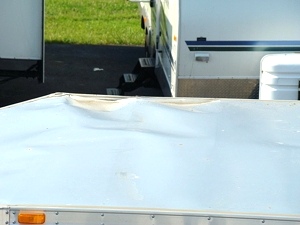 2009 RANCE ROUGH RIDER ALUMINUM INCLOSED TRAILER 