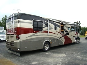 2005 ALLEGRO BUS 40DP DIESEL MOTORHOME 40FT 2-SLIDE SALVAGE / DAMAGED FOR SALE