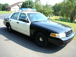 2001 FORD CROWN VICTORIA POLICE CRUISER POLICE INTERCEPTOR PKG.