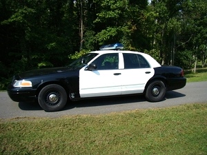 2001 FORD CROWN VICTORIA POLICE CRUISER POLICE INTERCEPTOR PKG.