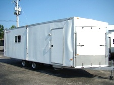 2009 RANCE ROUGH RIDER ALUMINUM INCLOSED TRAILER 