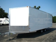 2009 RANCE ROUGH RIDER ALUMINUM INCLOSED TRAILER 
