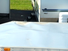 2009 RANCE ROUGH RIDER ALUMINUM INCLOSED TRAILER 