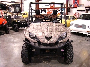 08 KAWASAKI TERYX 750 CAMO EDITION USED UTV FOR SALE