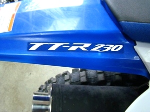 2007 Yamaha TTR 230 USED DIRT BIKE FOR SALE