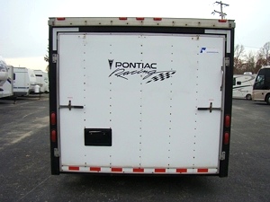 1998 PACE 36FT ENCLOSED CAR HAULER FOR SALE