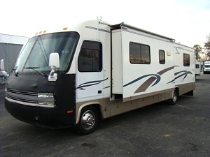 2000 CRUISE MASTER 35FT 1 SLIDE CLASS A MOTORHOME FOR SALE