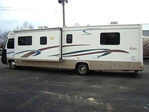 2000 CRUISE MASTER 35FT 1 SLIDE CLASS A MOTORHOME FOR SALE